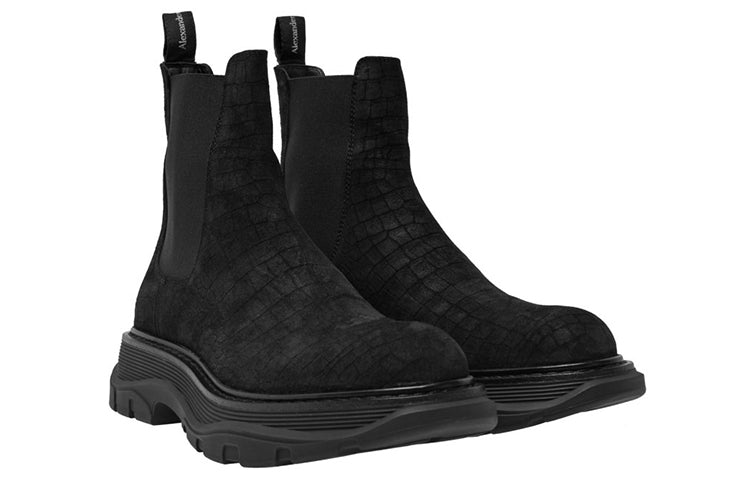 Alexander McQueen Chelsea Boots 'Core Black' 645876WHZH11000