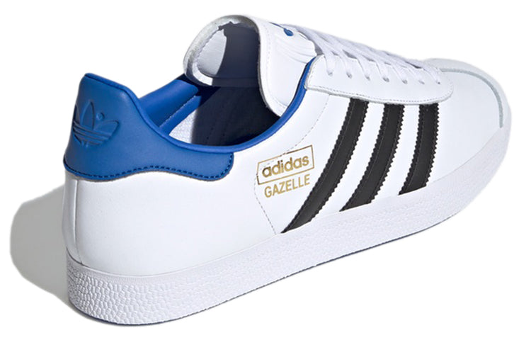 adidas Gazelle Shoes 'White Black Blue' FU9665