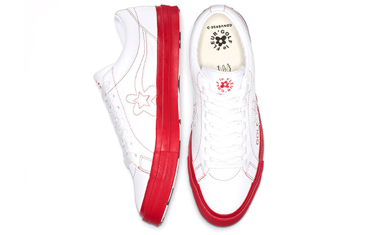 Converse Golf Le Fleur x One Star Ox 'Racing Red' 164026C