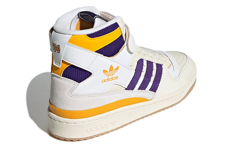 adidas Originals Forum 84 High Shoes 'Cream White Collegiate Purple Collegiate Gold' GX9054