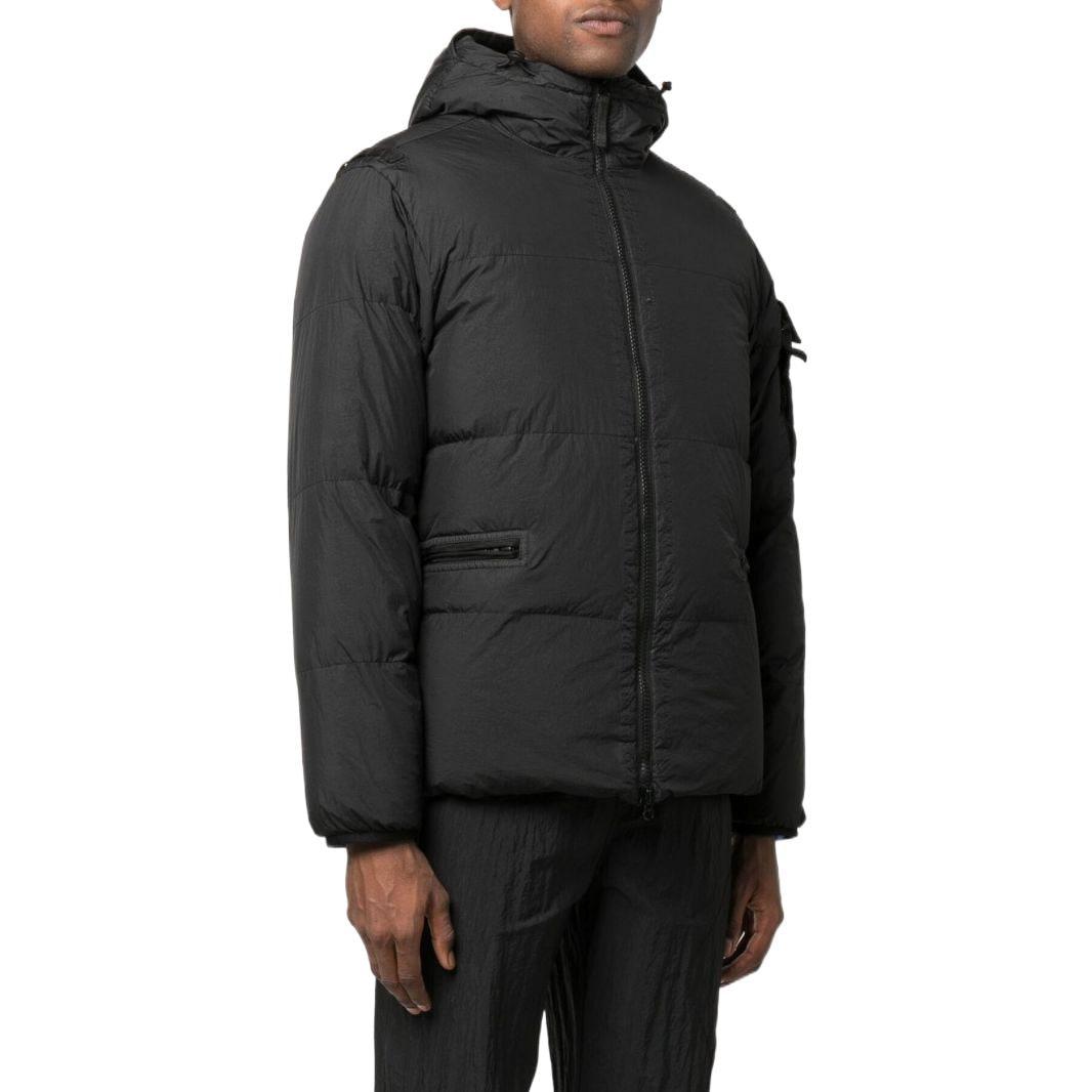 STONE ISLAND Crinkle Reps Down Jacket 'Black' 771540223-V0029