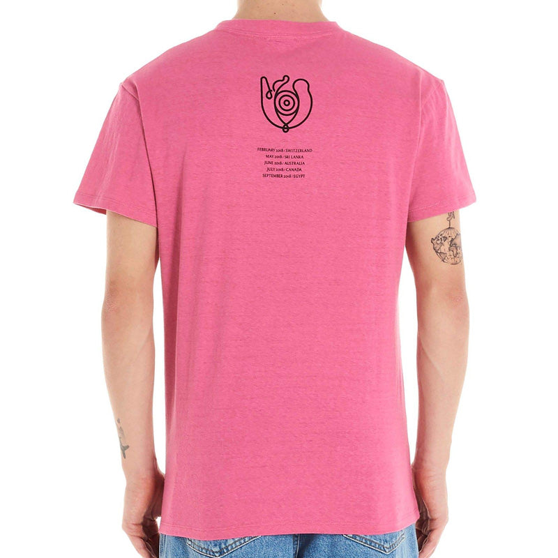 Men's LOEWE Short Sleeve Pink T-Shirt H6109833PC-7140