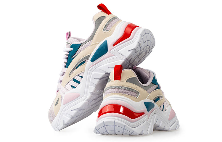 (WMNS) Fila Fishbone Dad Shoes White/Purple T12W034105FGW