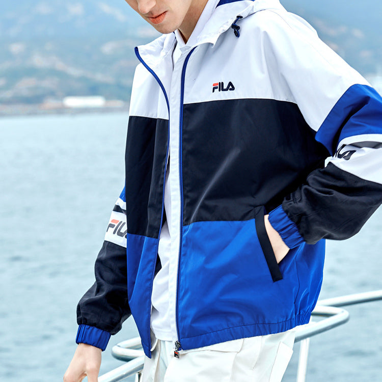 FILA Sports Causual Jacket Coat Male Blue F11M018705F-DB