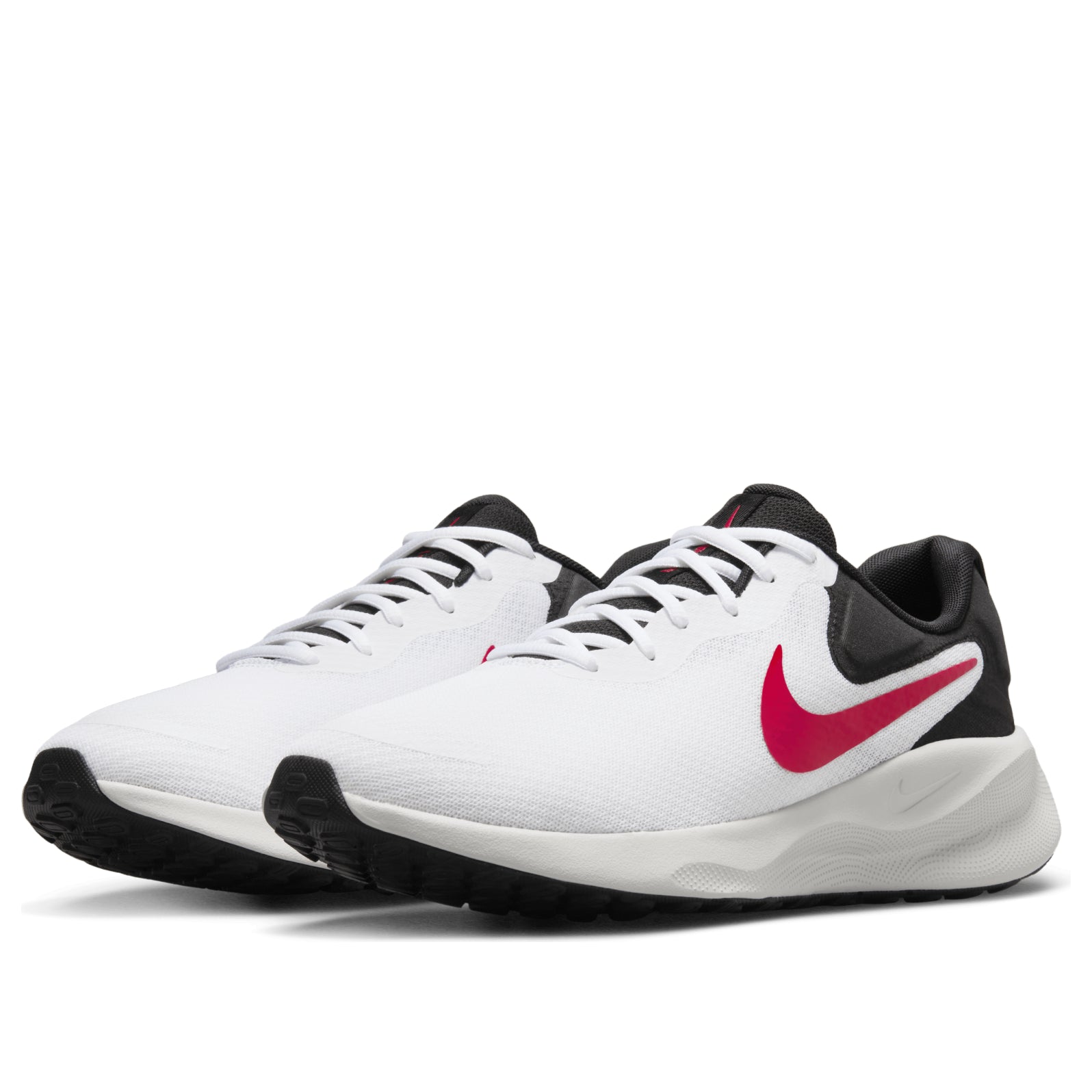 Nike Revolution 7 'White Black Photon Dust Fire Red' FB2207-102