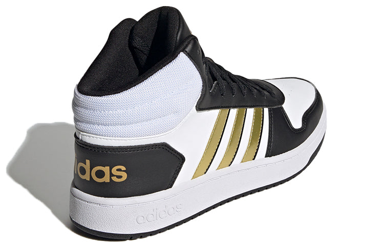 adidas Hoops 2.0 Mid 'White Blue Gold' H01197
