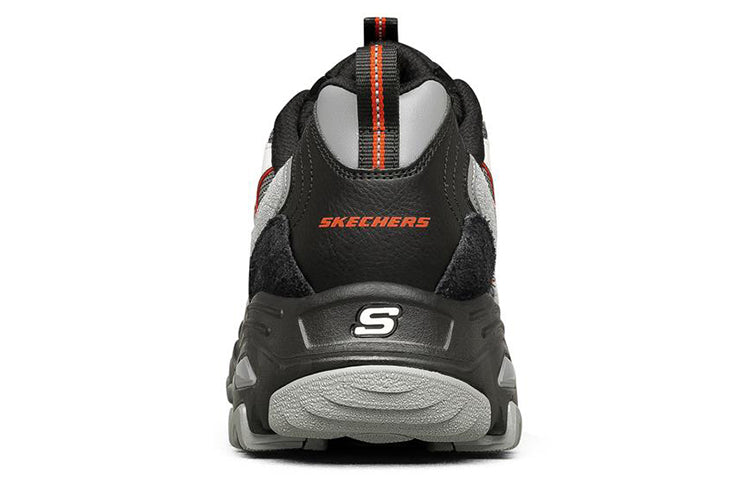 Skechers D Lites 1.0 Low-Top Running Shoes Black/Grey/White 237154-BKMT