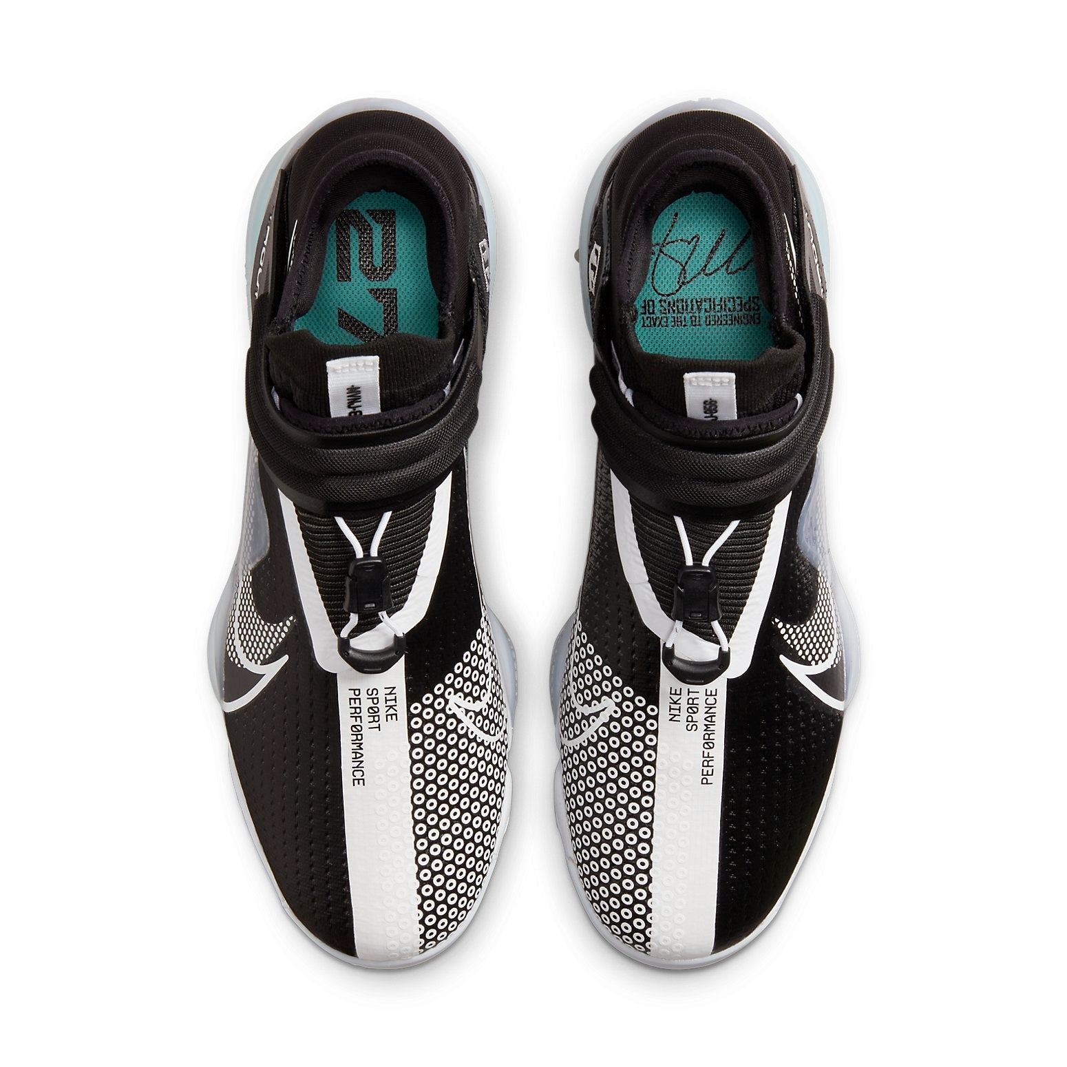 Nike Force Zoom Trout 7 'Black Dynamic Turquoise' CI3134-005