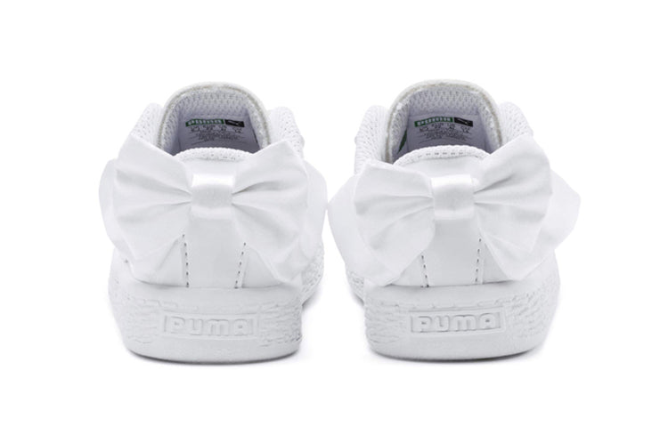 (PS) PUMA Basket Bow Coated Glam AC 'White' 368984-01