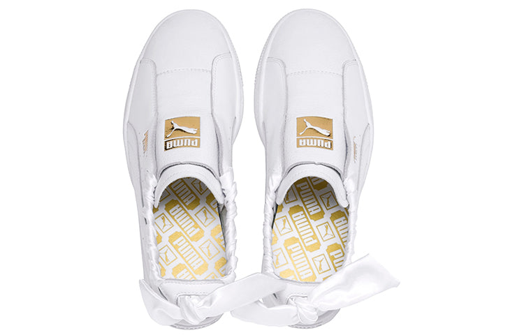 (WMNS) PUMA Basket Twist White 369301-02