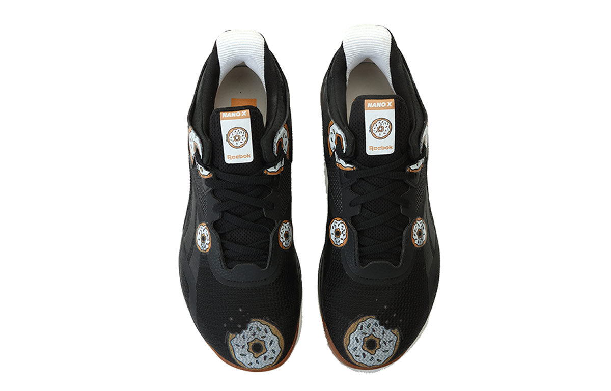 Reebok Nano X Black Training Shoes 'Black White' S24102