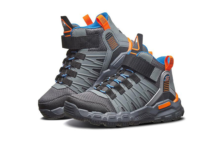(GS) Skechers Adventure Track 'Grey Black' 97900L-GYBK
