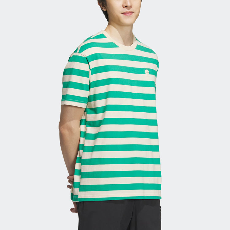 adidas Neo Essentials YD T-Shirts 'Green White' IA4978