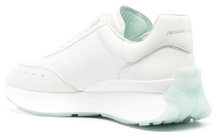 Alexander McQueen Sprint Runner 'White Green' 705076WIC9F8931