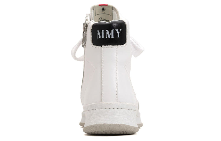 Maison MIHARA YASUHIRO DANDE OG Sole Leather High-top Sneaker 'White' B09FW701-WHT