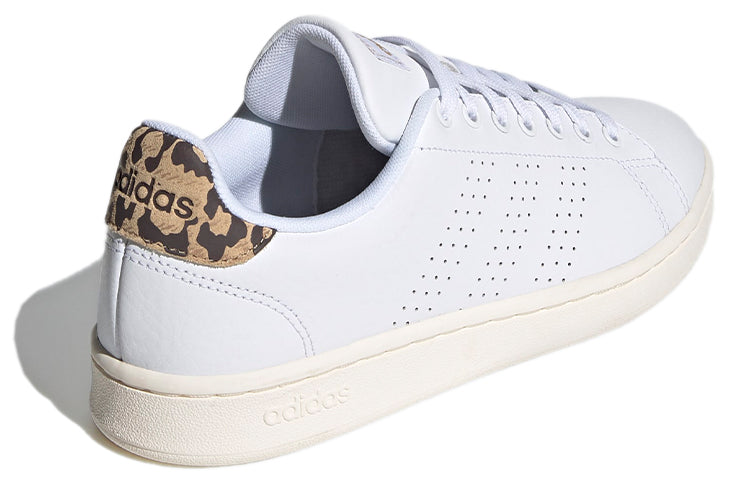 (WMNS) adidas Advantage 'White Brown' FY9101