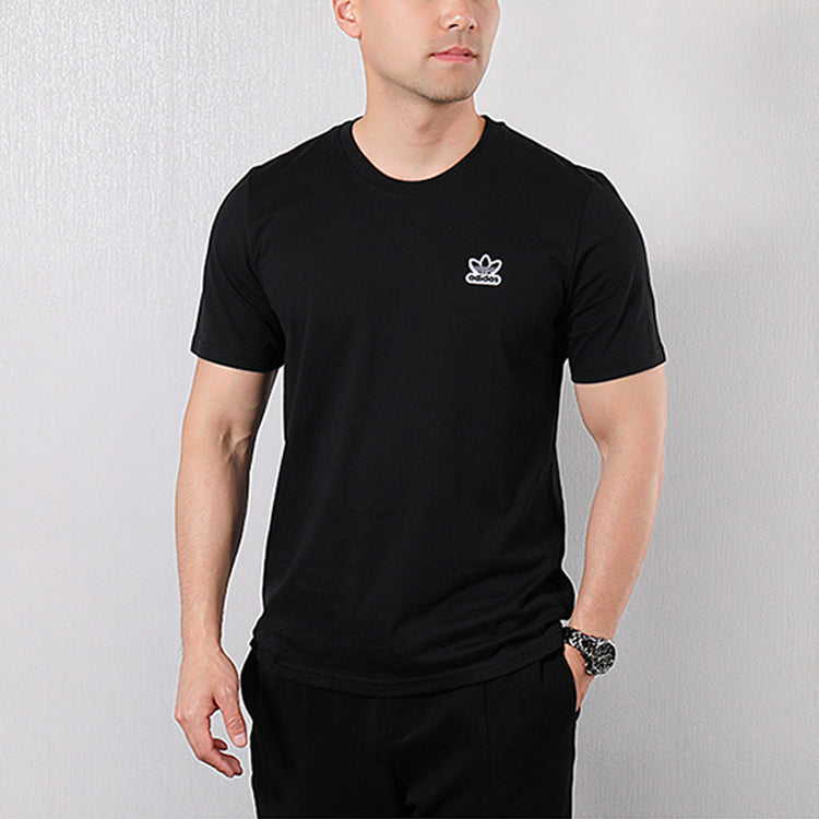 adidas originals 3D Logo Short Sleeve Black DN8023