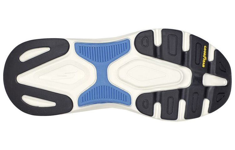 Skechers Max Cushioning Arch Fit 'White Black Blue' 220336-WBKB