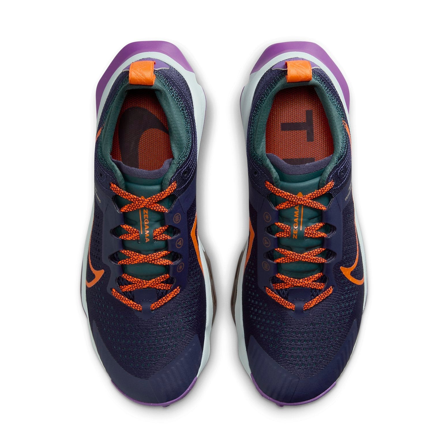 Nike ZoomX Zegama Trail 'Purple Ink Orange' DH0623-500