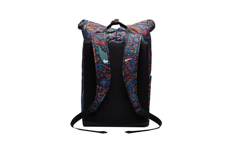 Nike Radiate Training Backpack 'Black Red Blue' BA6356-010