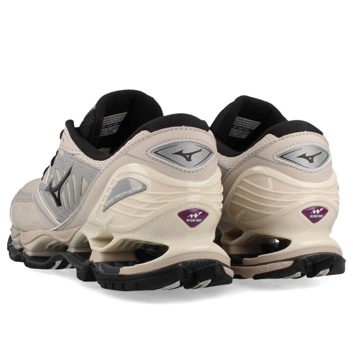 Mizuno Wave Prophecy LS 'Silver Cloud Black' D1GA333703