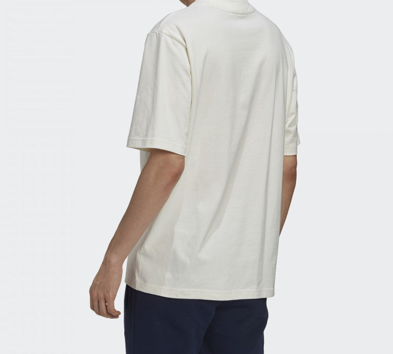 adidas originals Adiplore Premium Sports Round Neck Short Sleeve White GP1114