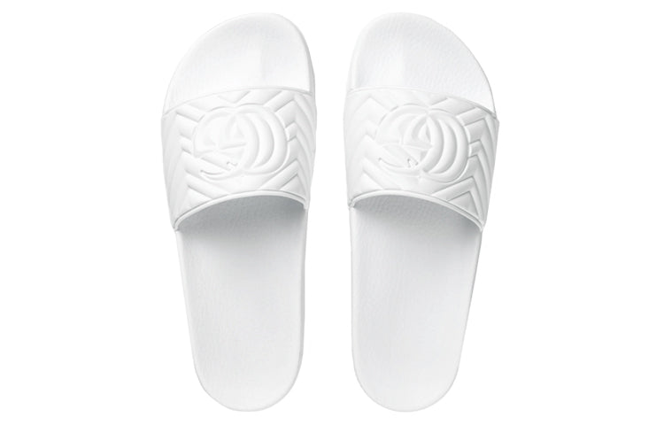 Gucci Quilted Slide 'White' 601041-JD600-9014