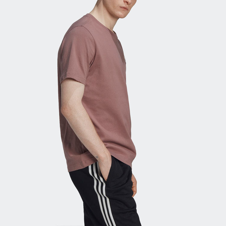 adidas Adicolor Essentials Trefoil Tee 'Purple' HJ7984