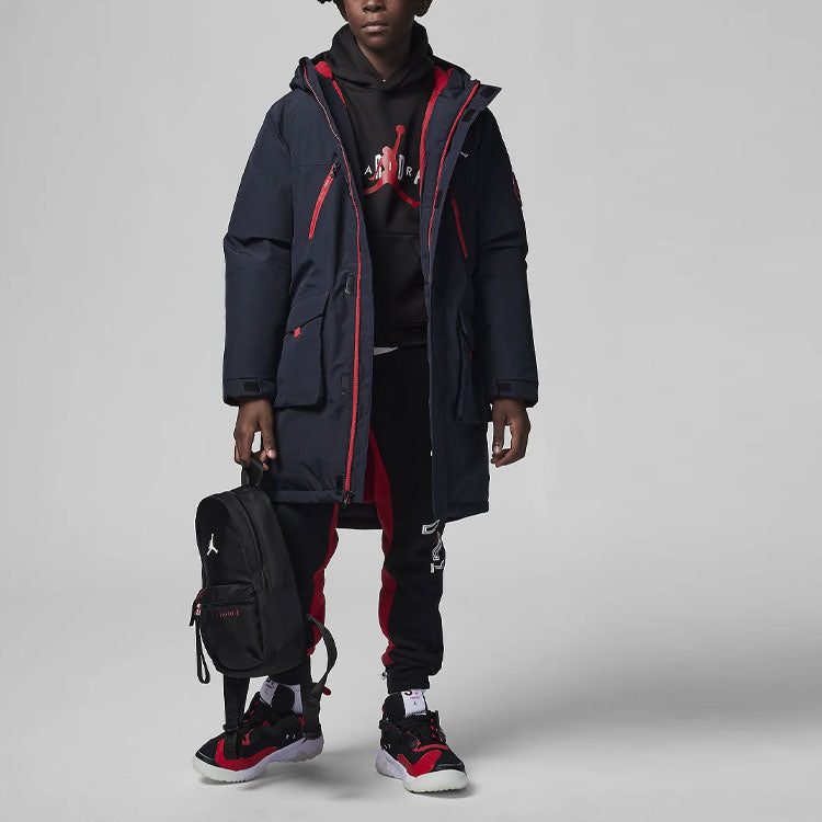 (GS) Air Jordan Jumpman Sustainable Hoodie 'Black' 95B910-023