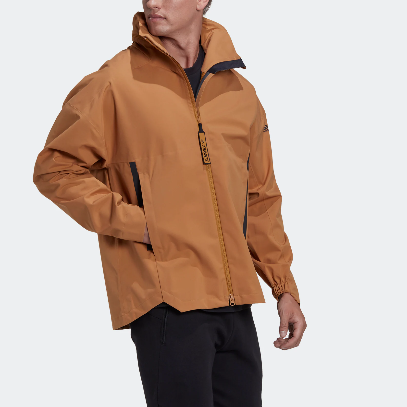 adidas Terrex C Myshelter R.r Jacket 'Brown' HG6027