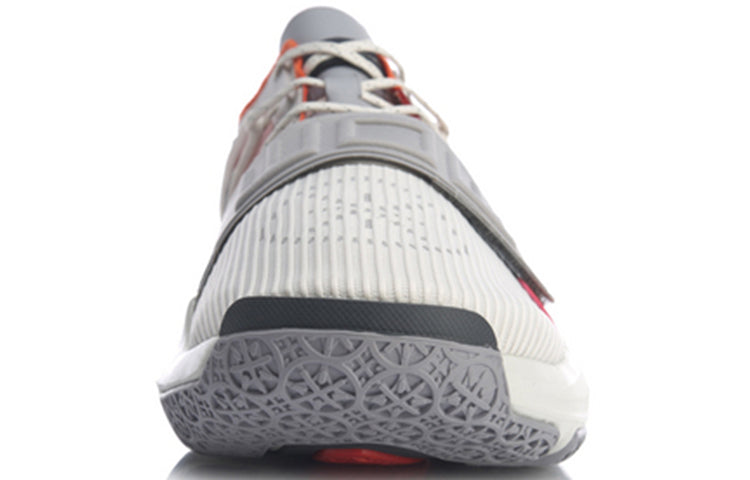Li-Ning Wowtr Shock Absorption Basketball Shoe 'White Gray' ABBQ003-4