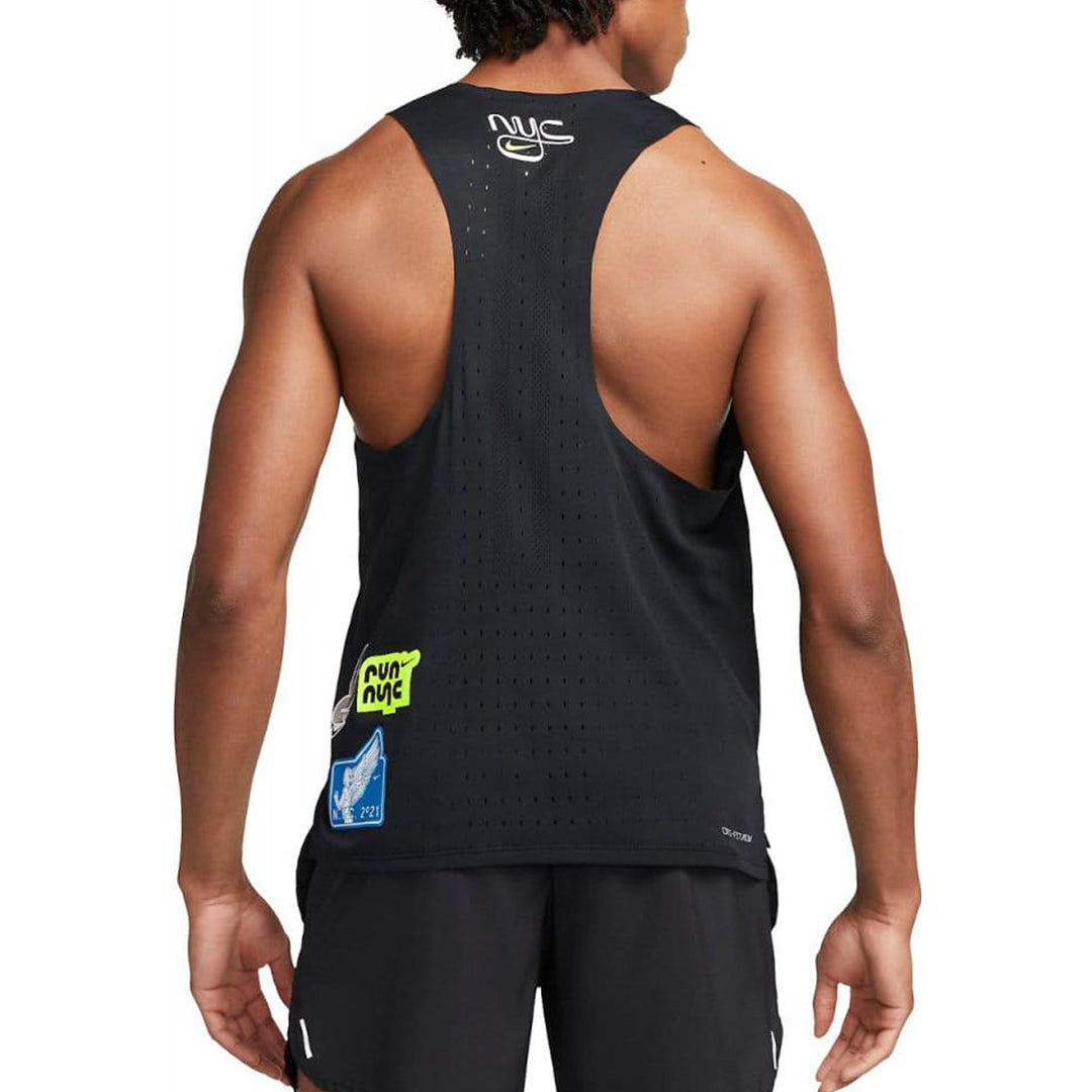Men's Nike Printing Pattern Sleeveless Sports Black Vest DN7461-010