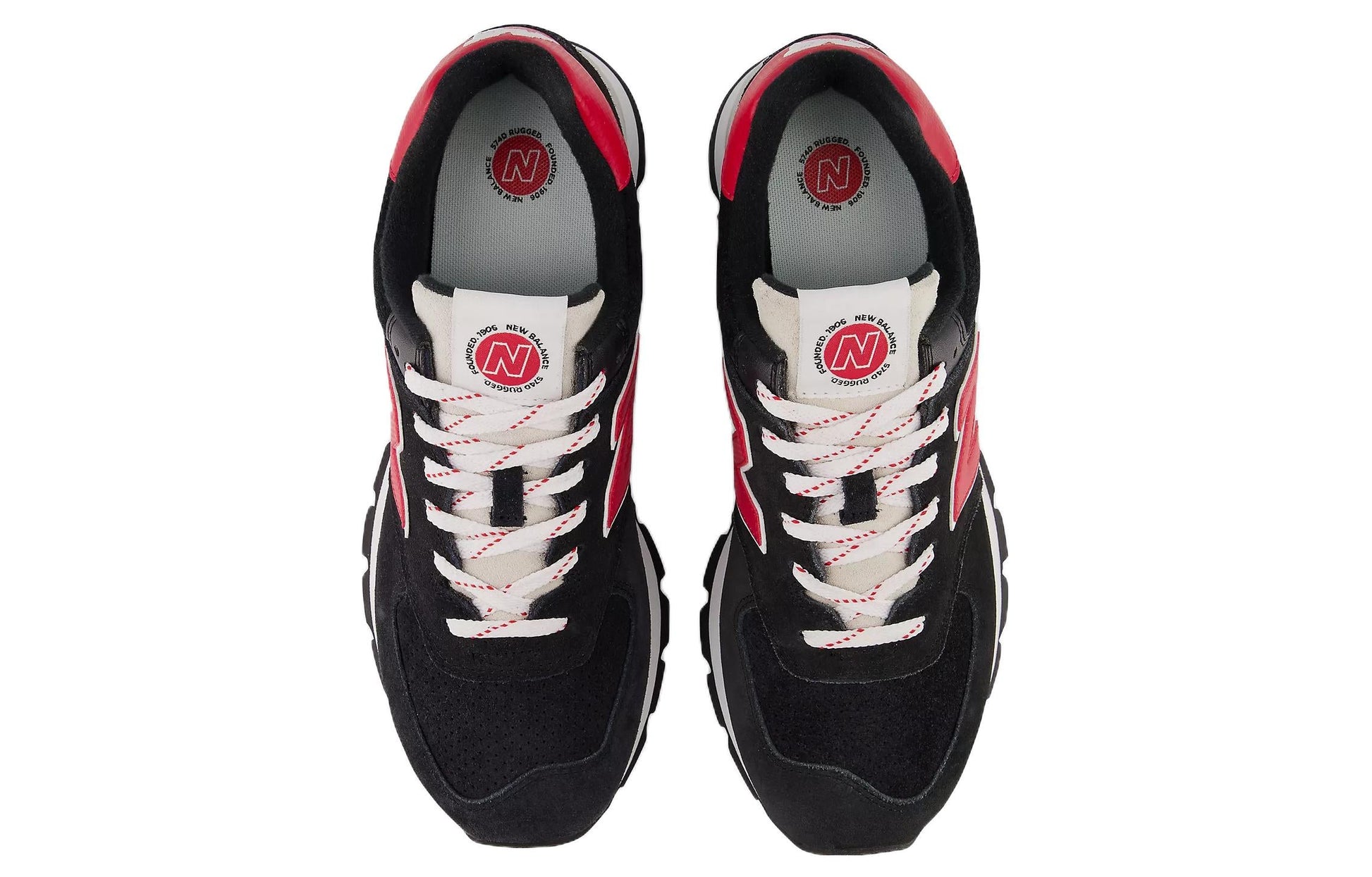 New Balance 574 Rugged 'Black Red' ML574DSG