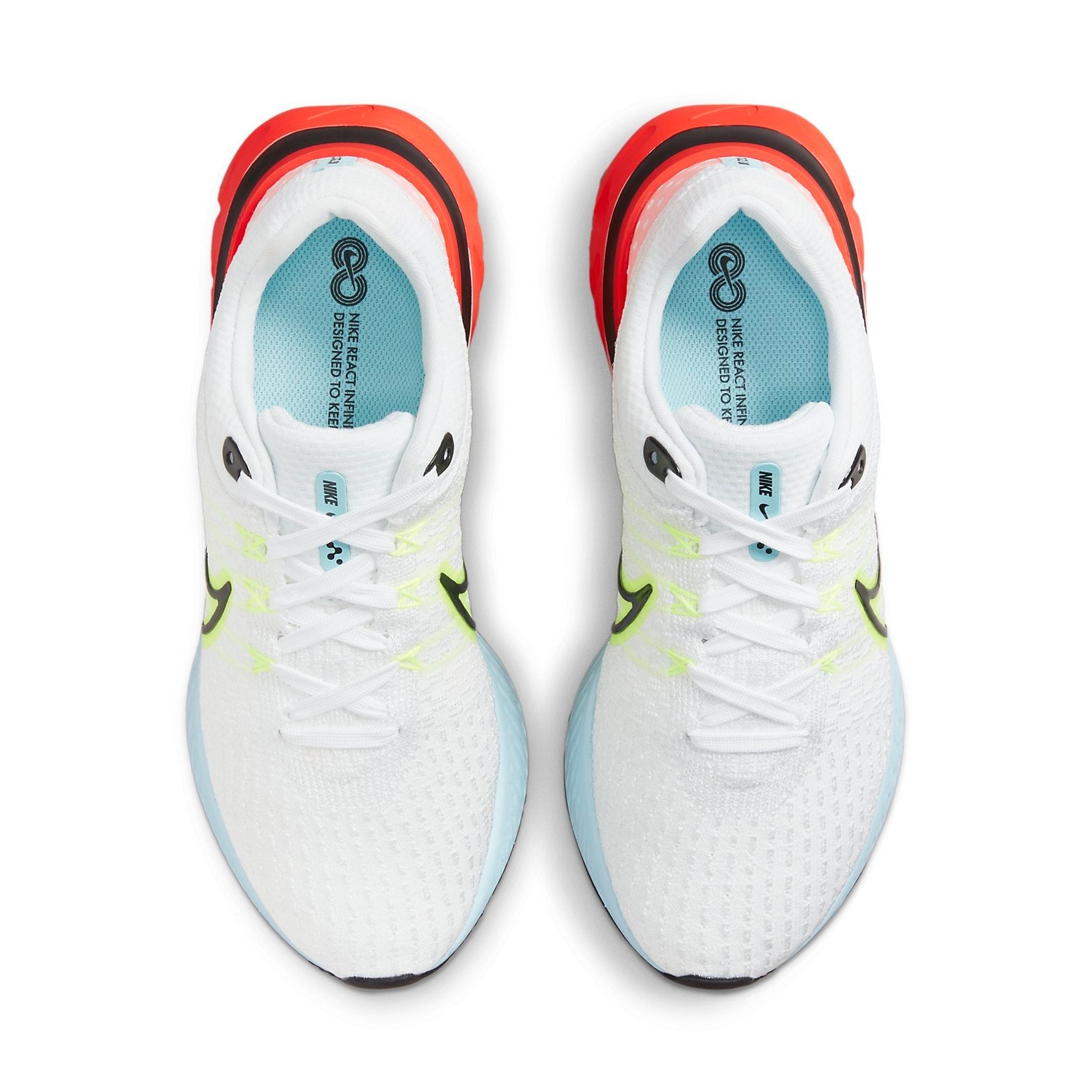 (WMNS) Nike React Infinity Run Flyknit 3 'White Volt' DX3351-100
