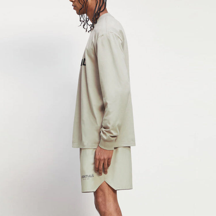 Fear of God Essentials FW20 Long Sleeve Tee 'Moss' FOG-FW20-293