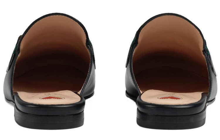 (WMNS) Gucci Princetown 'Black Gold' 629084-CQXM0-1060