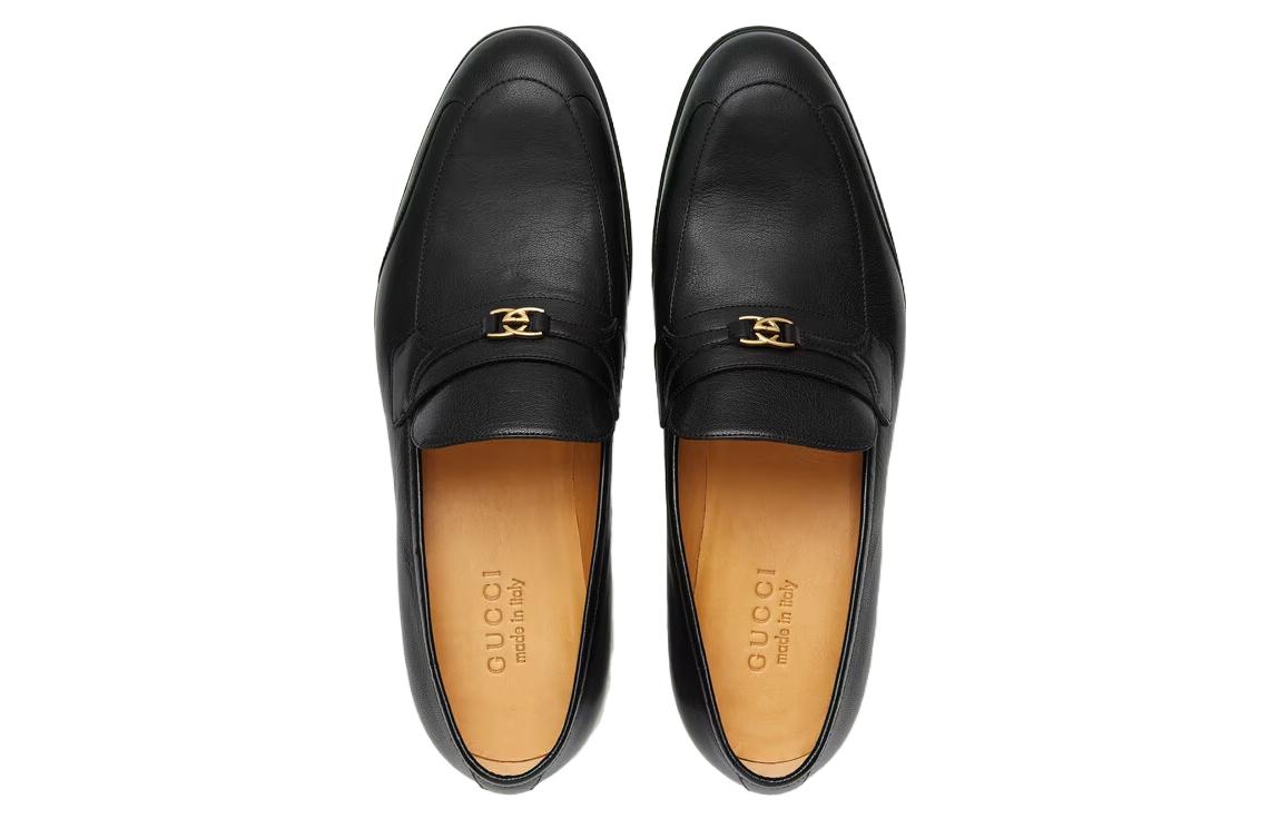 Gucci Loafer with Interlocking G 'Black' 692253-D3V00-1000