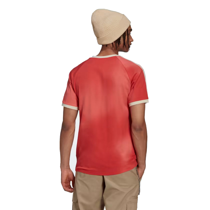 adidas Original Graphics Mellow Ride Club 3-Stripes T-Shirt 'Red' HL9276