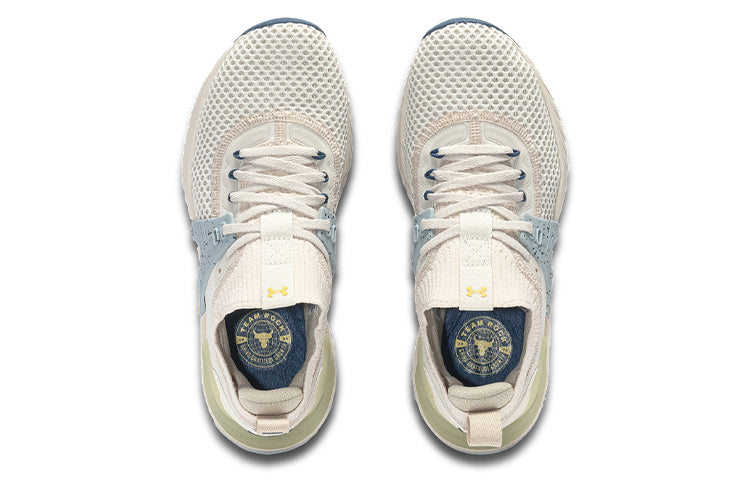 (WMNS) Under Armour Project Rock 4 'Stone Breaker Blue' 3026445-100