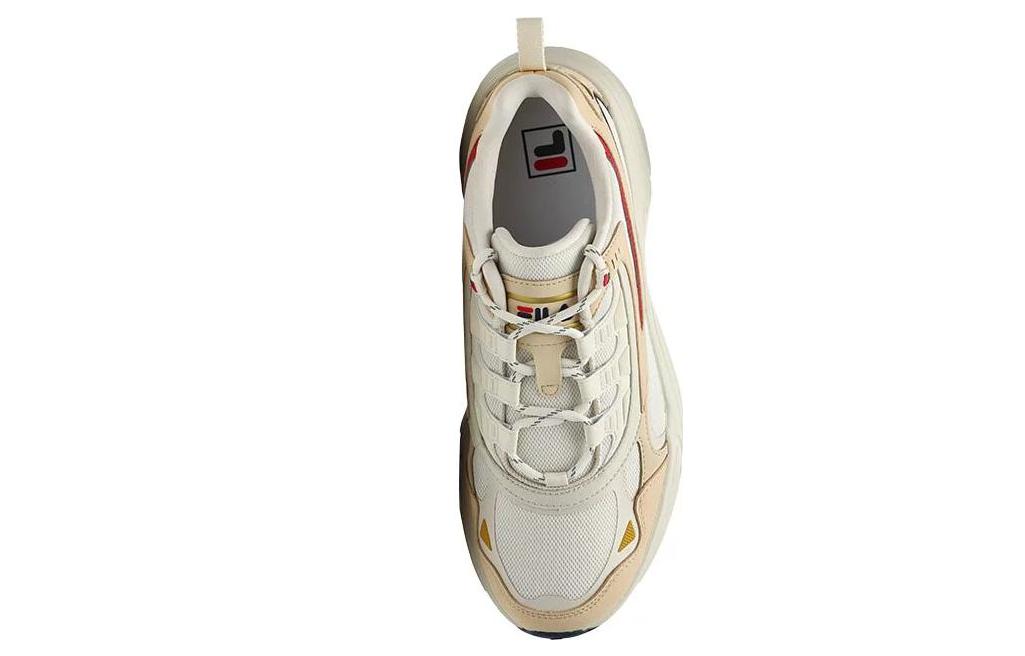 FILA Cube Running Shoes 'White Beige' F12M216130FWS