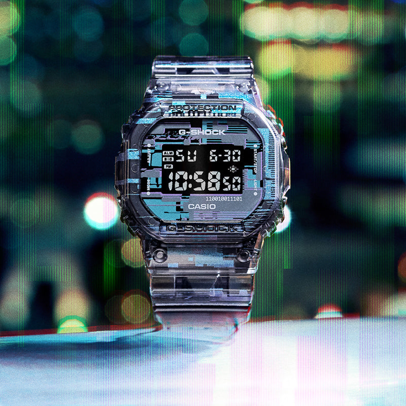 CASIO G-Shock Square 'Translucent Black' DW-5600NN-1PR
