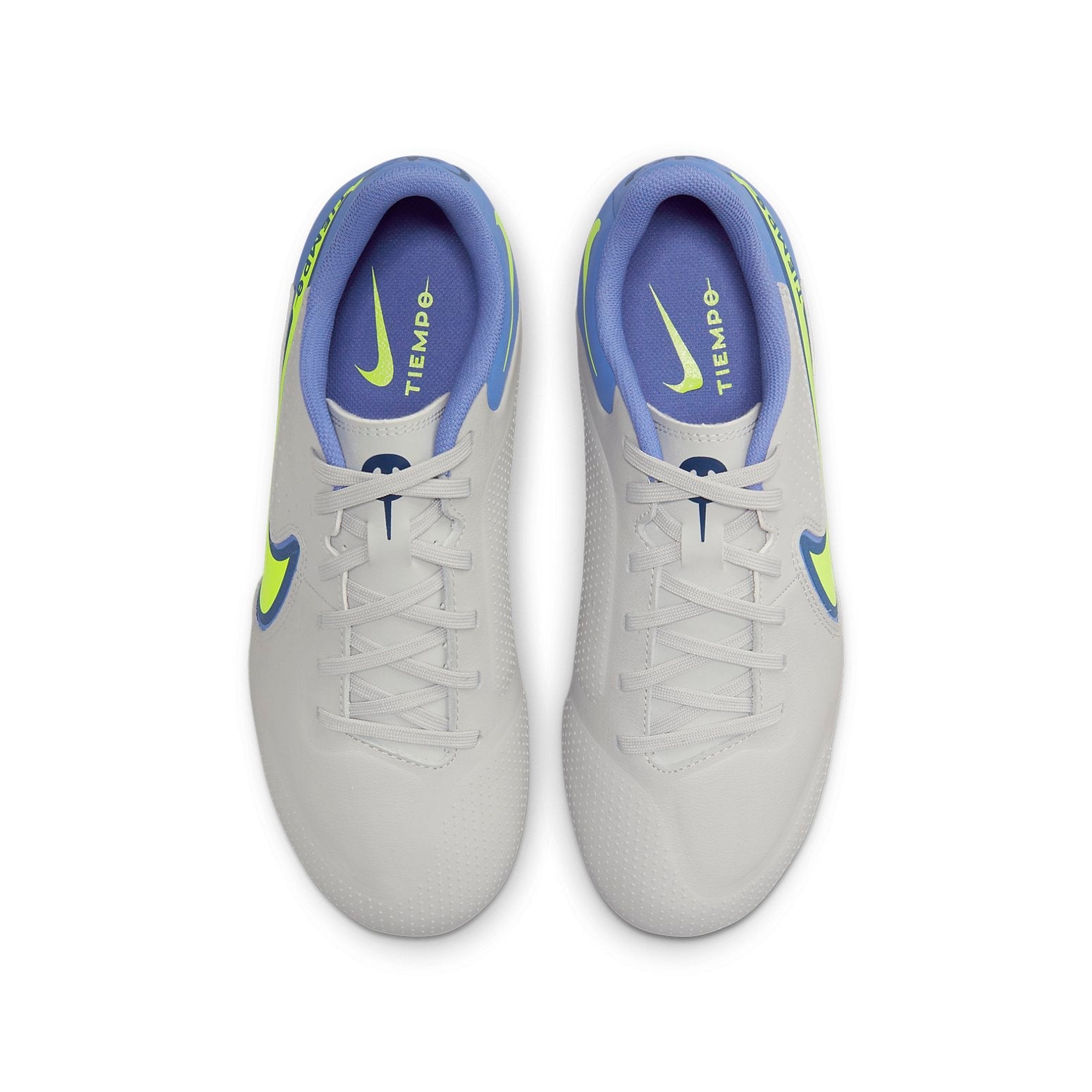 (GS) Nike Tiempo Legend 9 Academy FG/MG 'Grey Royal Blue' DA1333-075