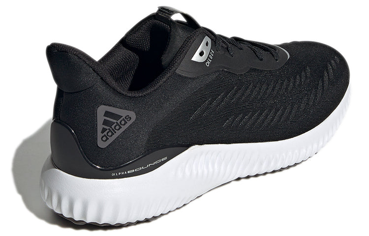 adidas Alphabounce 'Black Silver Metallic' GX4150