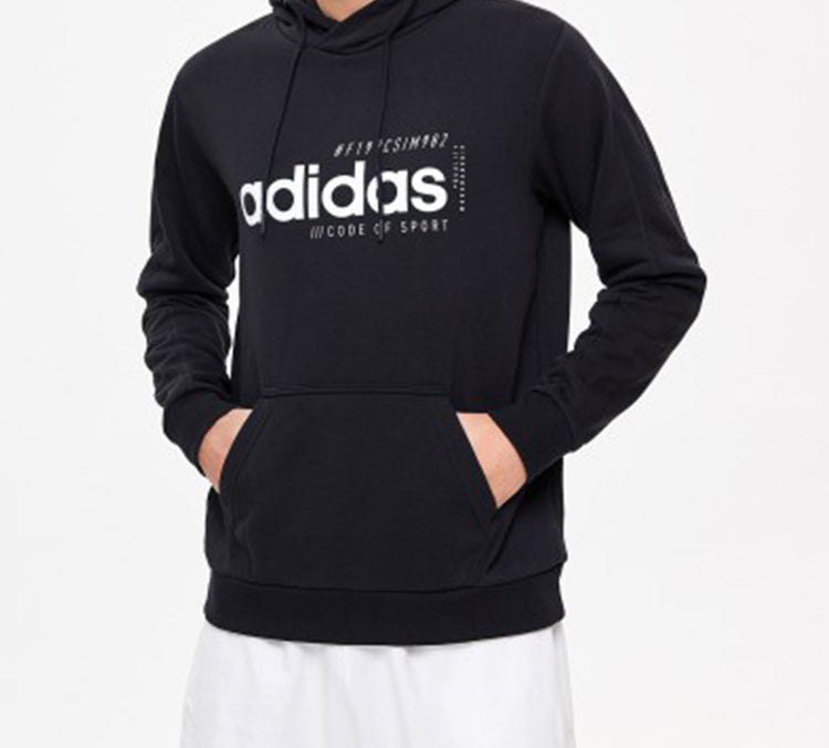 adidas Sports Running Long-sleeve Shirt Men Black EI4622