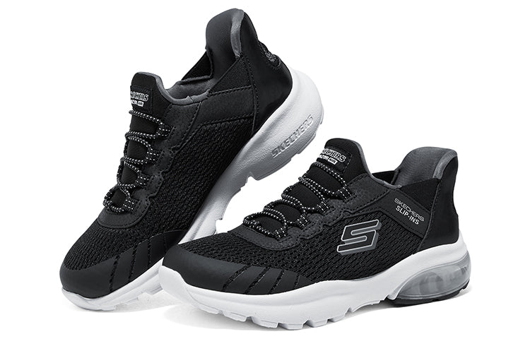 (GS) Skechers Slip-ins Razor Flex Air Sneaker 'Black White' 403839L-BKCC