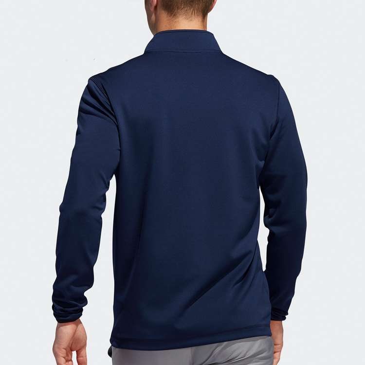 adidas Casual Sports Golf Cardigan Pullover Navy Blue FR5520