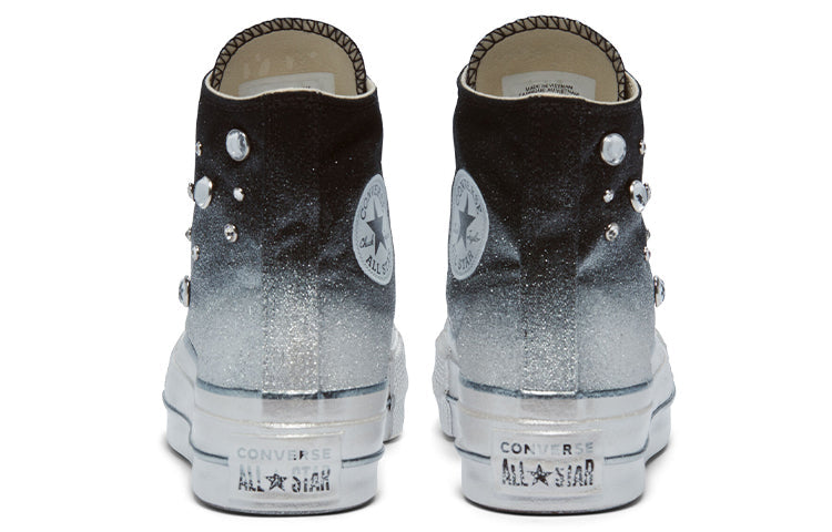 (WMNS) Converse Chuck Taylor All Star Lift High 'Black Gray' 569128C