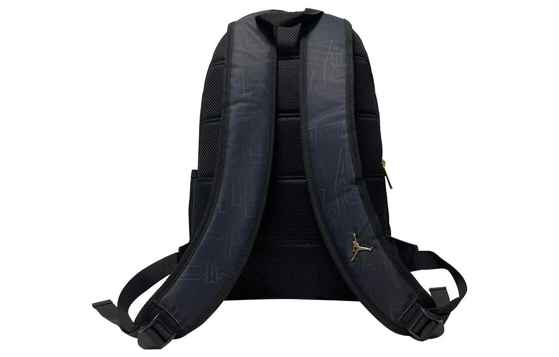 Air Jordan B&G Logo Backpack 'Black Gold' FZ1741-010
