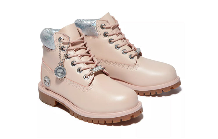(PS) Timberland Premium 6-inch Waterproof Boots 'Pink Full Grain' A2FK4662