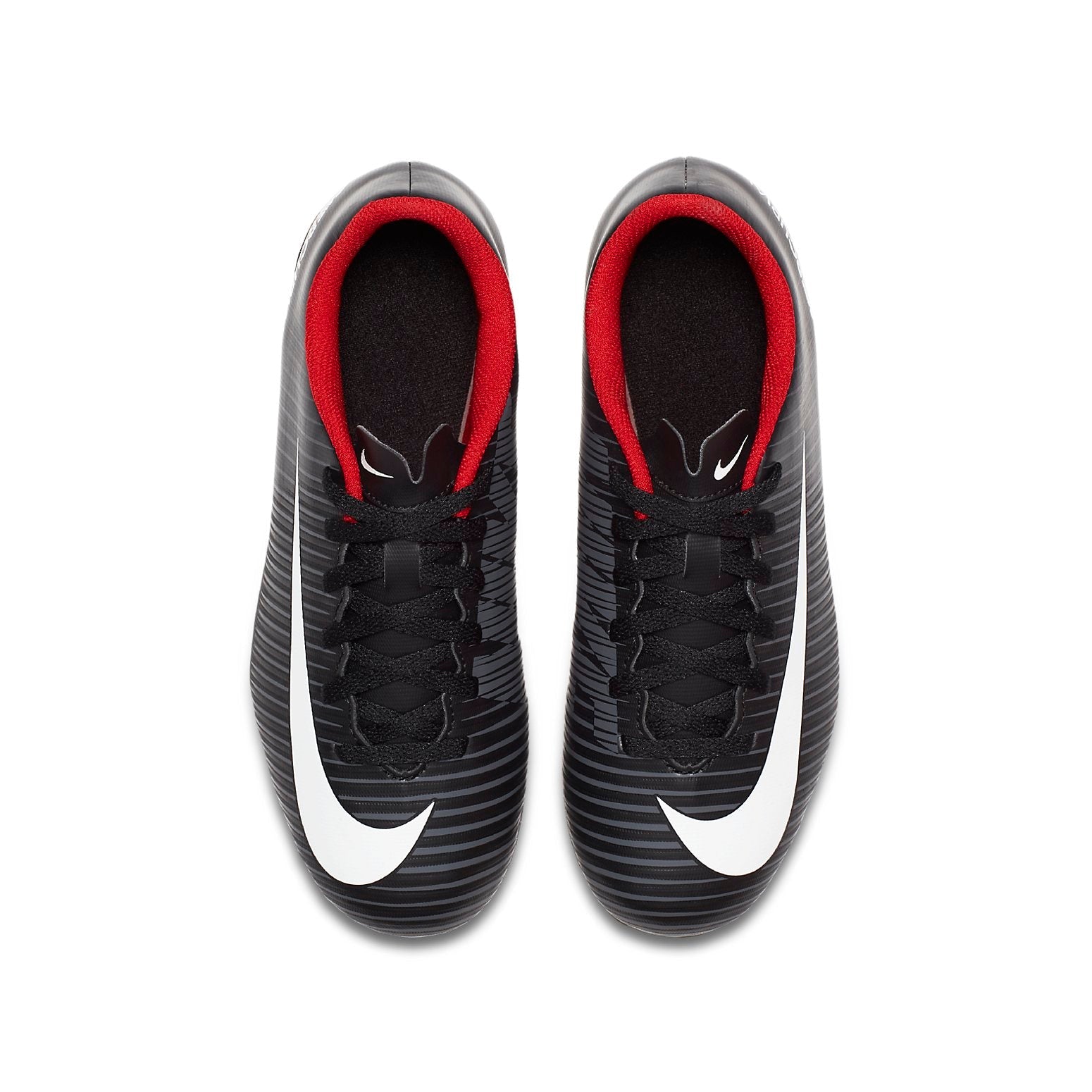 (GS) Nike JR Mercurial Vortex 3 FG 'Black White' 831952-002